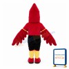 Short Plush Eagle With Black Shorts Mascot Costume