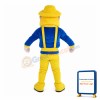 Old Man With Yellow Beard Mascot Costume