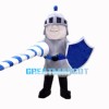 Fighting Soilder With Ironhide Armor Mascot Costume