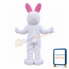 Innocent Weak White Rabbit Mascot Costume