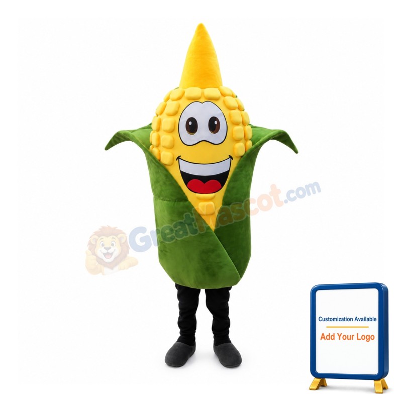Ripe Corn Wrapped In Hulls Mascot Costume