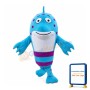 Dolphin With Purple Spots Mascot Costume