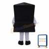 Expensive High-end Black Laptop Mascot Costume