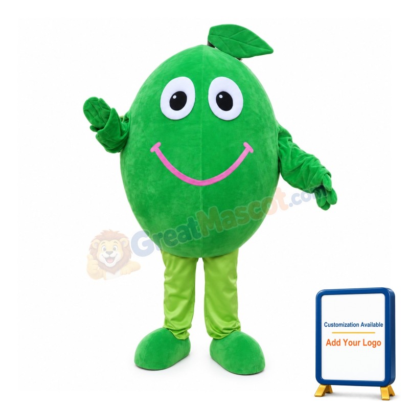 Bitter Green Olive Mascot Costume