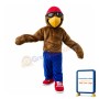 Pilot Eagle Wearing Goggle Mascot Costume