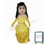 Innocence Princess Belle In Yellow Dress Mascot Costume
