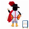Bearded Basketball Man Mascot Costume