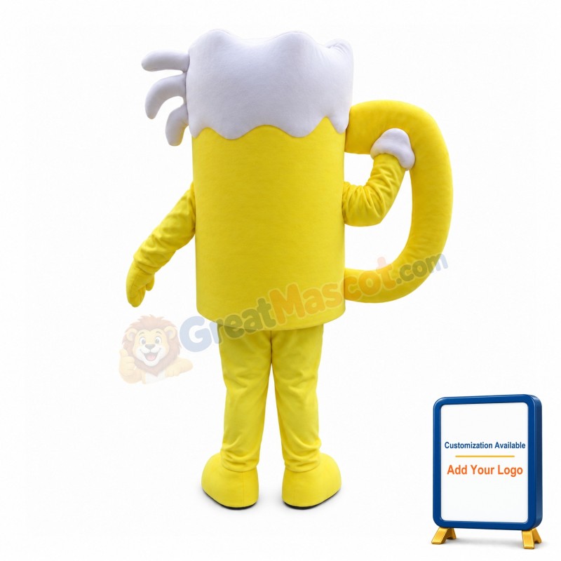 Full Beer Mug Mascot Costume
