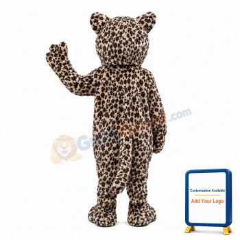 Stalwart Violent Leopard Mascot Costume
