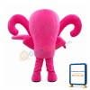 Flexible Pink Octopus Mascot Costume