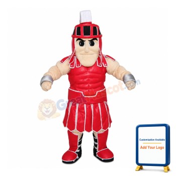 Powerful Warrior Mascot Costume