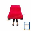 Cartoon Red Racing Car Mascot Costume