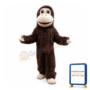 Witty Flexible Gorilla Mascot Costume