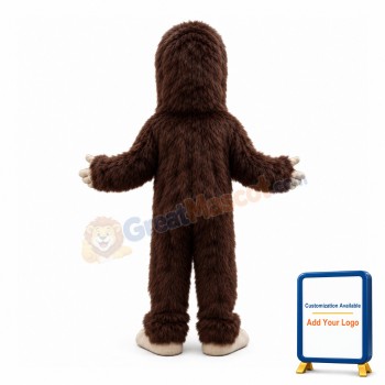Witty Flexible Gorilla Mascot Costume