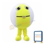Cartoon Tennis Ball Mascot Costume