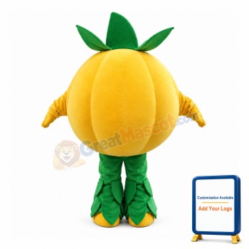 Halloween Smiling Pumpkin Mascot Costume