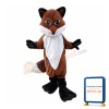 Strong Lifesome Brown Fox Mascot Costume
