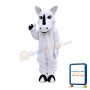 Tame Horse With Black Horn Mascot Costume