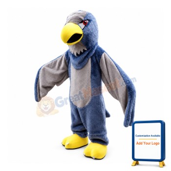 Flying Eagle With Red Eyes Mascot Costume