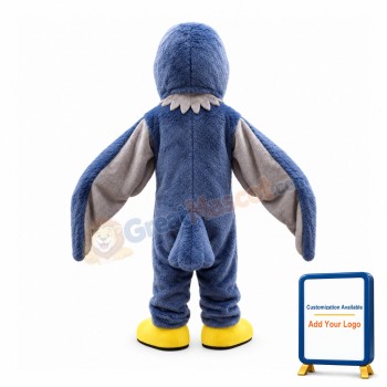 Flying Eagle With Red Eyes Mascot Costume