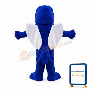 Ferocious Blue Condor Mascot Costume