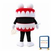 Funny Neat Teeth Mascot Costume