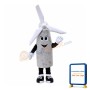 Wind Power Station With Windmill Mascot Costume