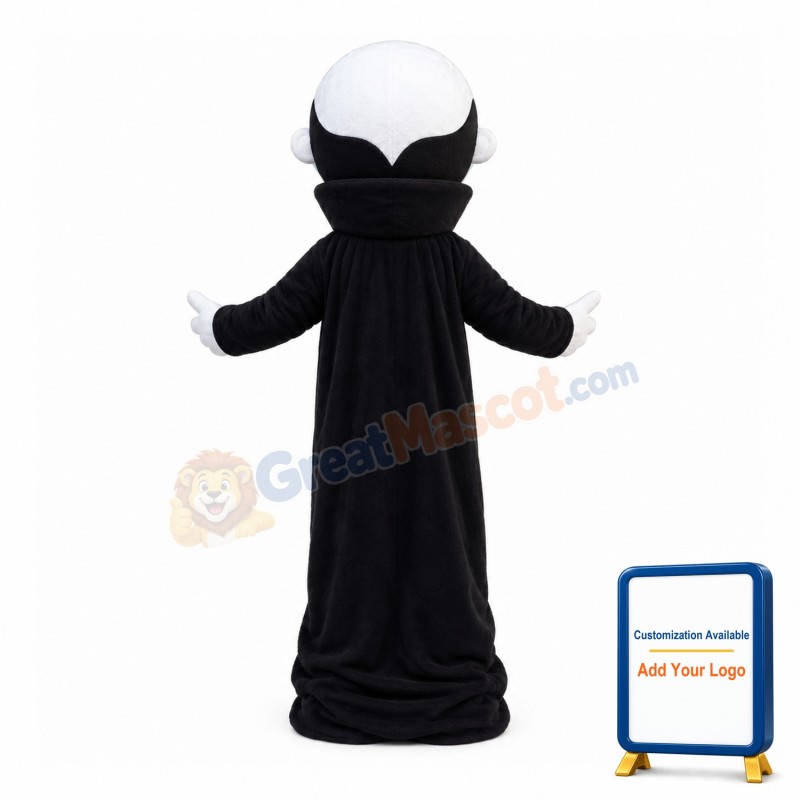 Old Christian Pastor Mascot Costume