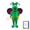 Beautiful Green Butterfly Mascot Costume