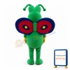 Beautiful Green Butterfly Mascot Costume