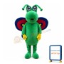 Beautiful Green Butterfly Mascot Costume