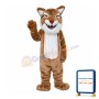 Ecstatic Laughing Tiger Mascot Costume