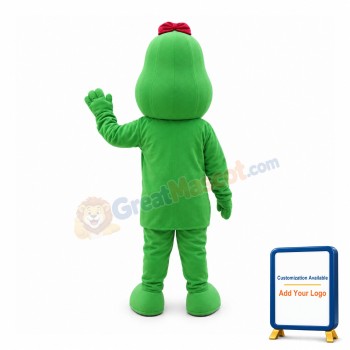 Tenacious Green Cactus Mascot Costume