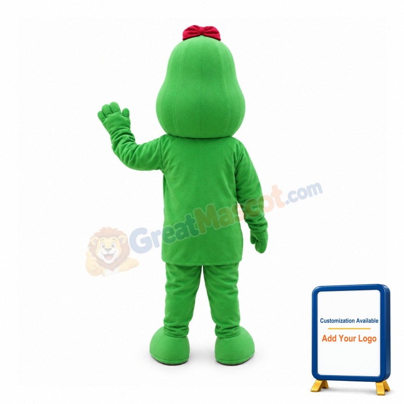 Tenacious Green Cactus Mascot Costume