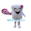 Cartoon Smiling Teeth Mascot Costume