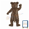 Pink Nose Leopard Mascot Costume