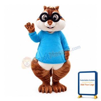 Naughty Fascinating Chipmunks Mascot Costume