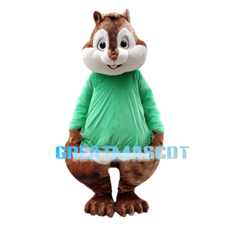 Naughty Fascinating Chipmunks Mascot Costume
