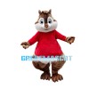 Naughty Fascinating Chipmunks Mascot Costume