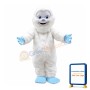 Non-aggressive White Snow Monster Mascot Costume