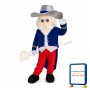 Senior Gentleman With White Beard Mascot Costume