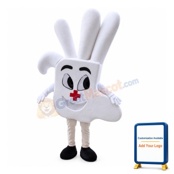 Hand Shaped Medicine Box Mascot Costume