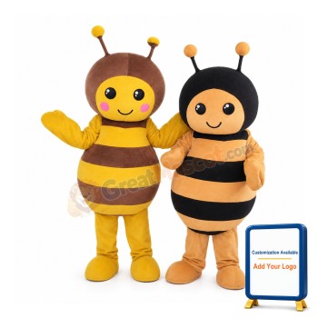Friendly Bee Brothers Mascot Costume