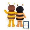 Friendly Bee Brothers Mascot Costume