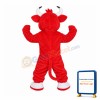 Naughty Red Bull Mascot Costume