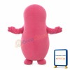 Wise Pink Barbapapa Mascot Costume