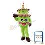 Birthday Cream Cake With Candle Mascot Costume