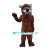 Casual Muscle Lion Mascot Costume