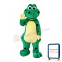 Spitting Green Snake Mascot Costume