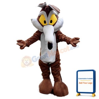 Long Nose Spoiled Wolf Mascot Costume